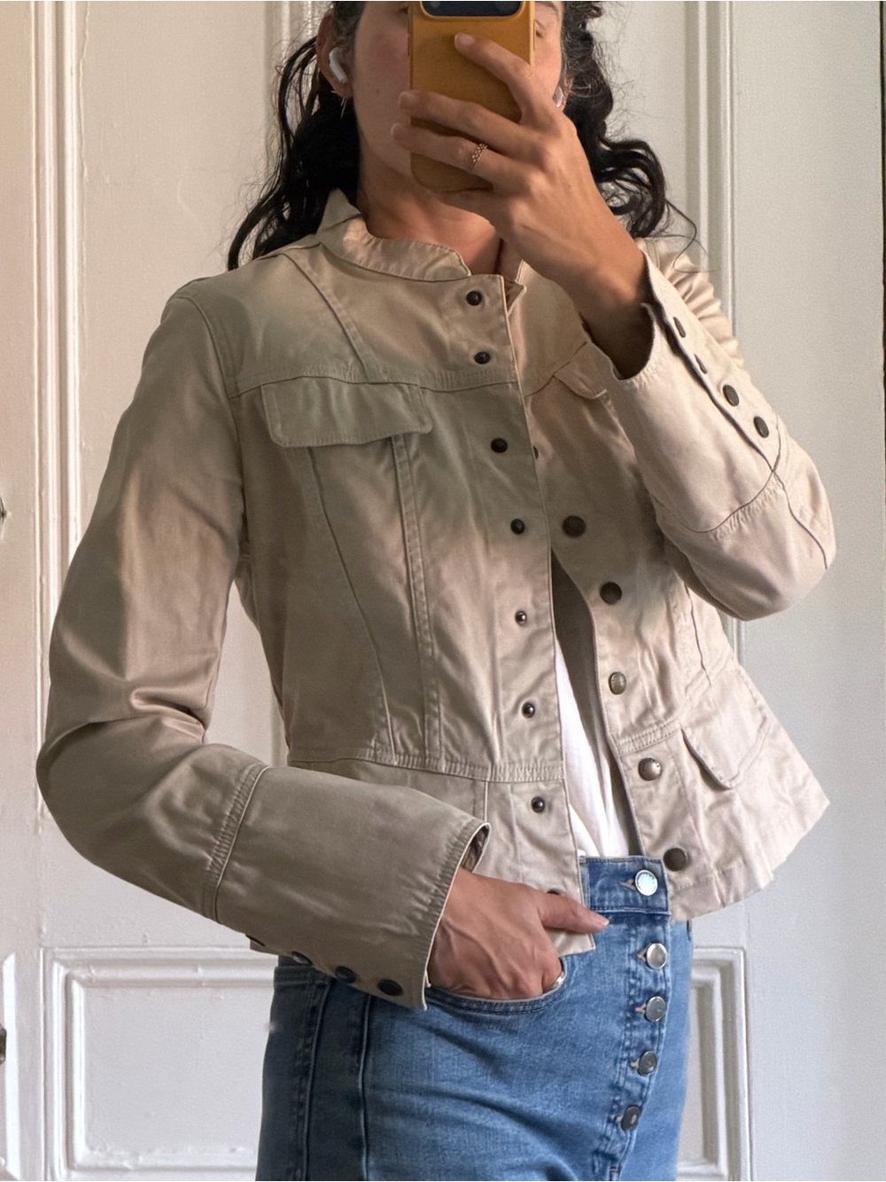 Burberry Beige Utility Jacket